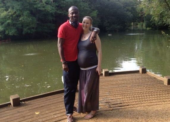 couple where lady is pregnant