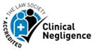 clinical negligence Law Society logo